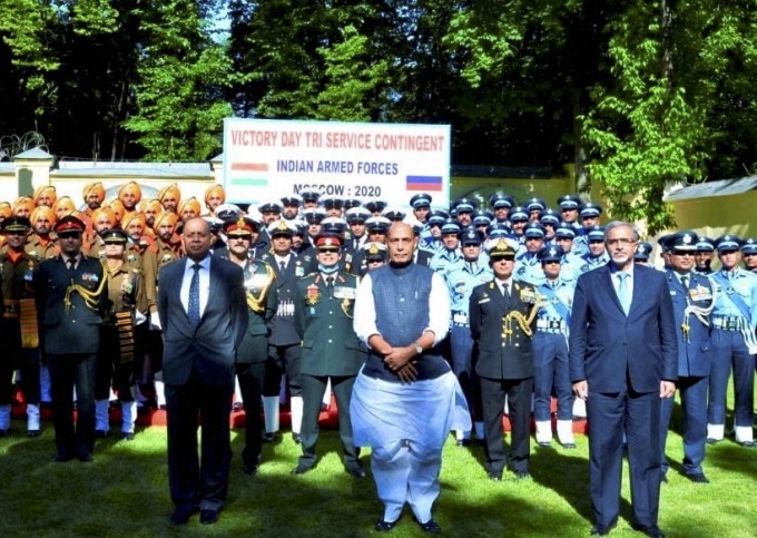రష్యాలో జరిగిన 75వ విక్టరీ పరేడ్