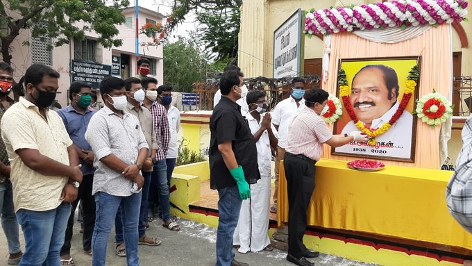 DMK MLA J Anbazhagan Final Journey