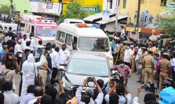 DMK MLA J Anbazhagan Final Journey