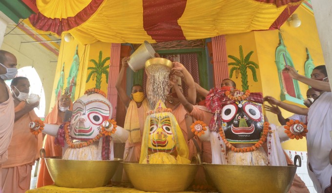 Rath Yatra 2020: Debasnana Purnima Festival