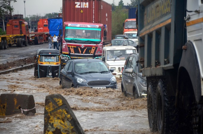 Heavy Rain Aftermath of Cyclone Nisarga