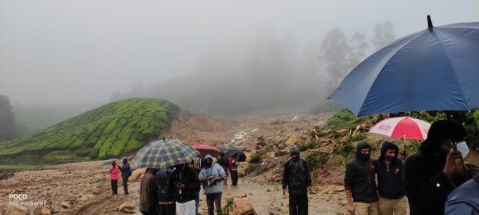Massive Landslide In Munnar, Kerala