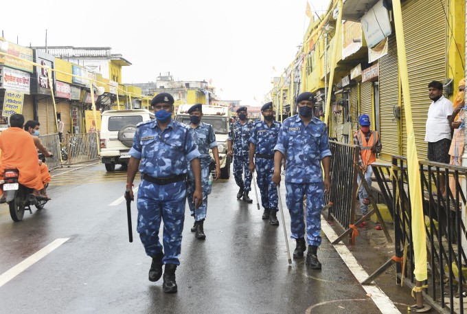 Preparation for Ram Mandir Bhoomi Pujan Is In Full Swing In Ayodhya