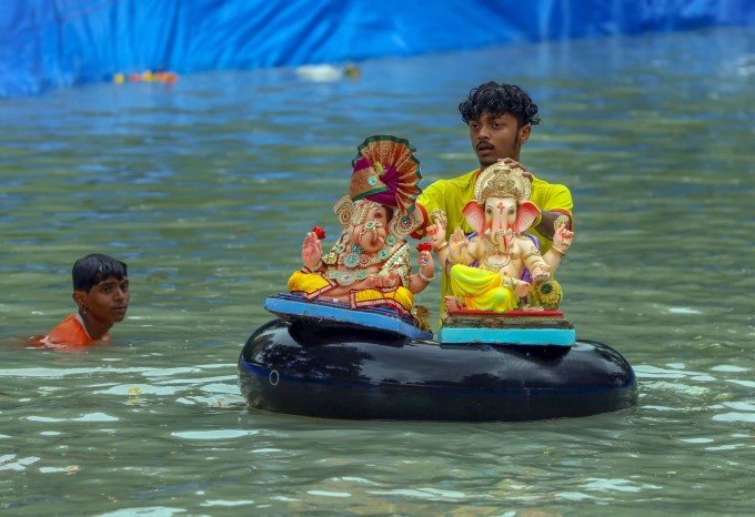 Ganesh Visarjan Across India 2020