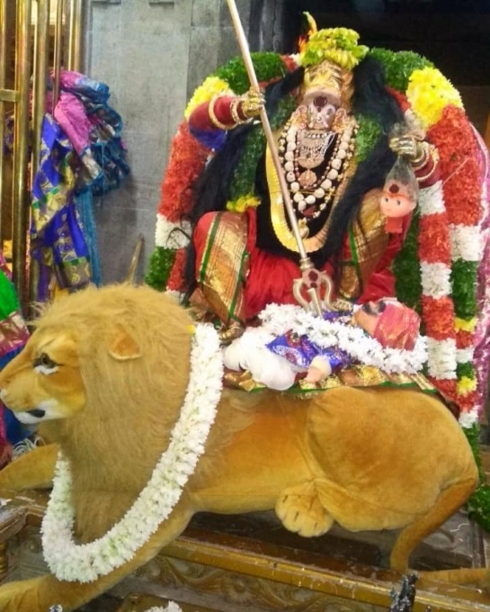 தமிழகத்தில் களைகட்டிய நவராத்திரி... அலங்கார ரூபத்தில் எழுந்தருளிய அம்மன்கள்