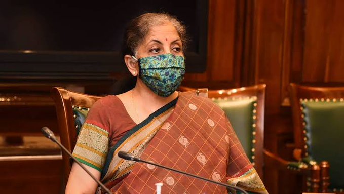 Finance Minister Nirmala Sitharaman Addresses Press conference in New Delhi