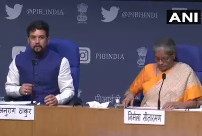 Finance Minister Nirmala Sitharaman Addresses Press conference in New Delhi