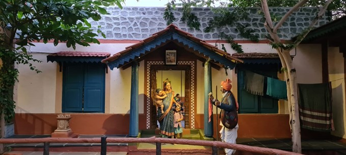 Model Village Concept By Senior Artist Solabakkanavar