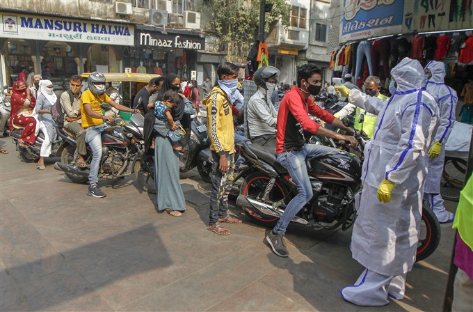 Preparation for Diwali celebration 2020