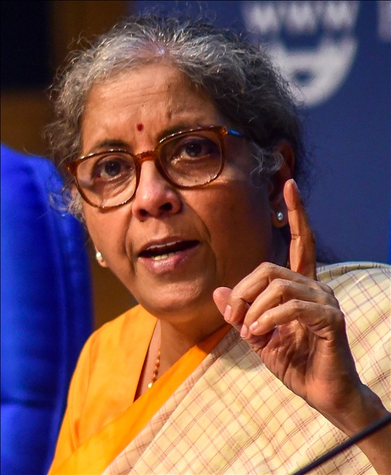 Finance Minister Nirmala Sitharaman Addresses Press conference in New Delhi