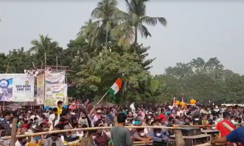 CM Mamata Banerjee rally in Bangaon