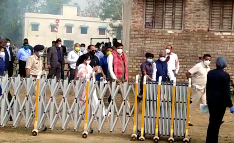CM Mamata Banerjee rally in Bangaon