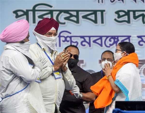CM Mamata Banerjee rally in Bangaon