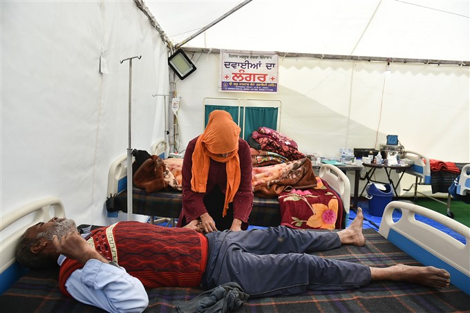 Farmers Protest Against Central Government Over Farm Laws In Delhi, 11/01/2021