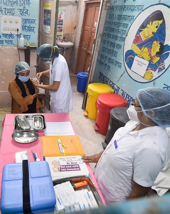 First Round Of COVID Vaccination Drive Across India