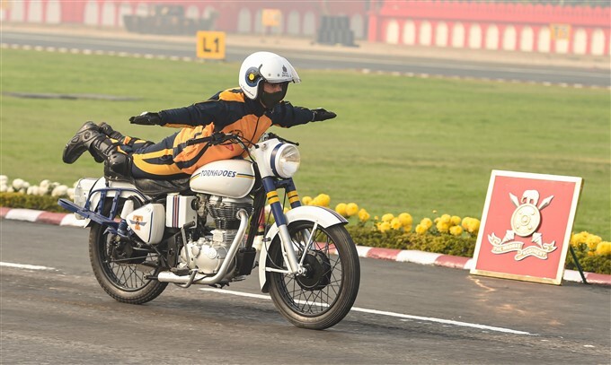 73rd Army Day parade, at Parade ground in New Delhi