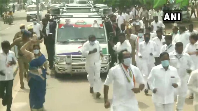 ಚಿತ್ರಗಳು: ತಮಿಳುನಾಡಿಗೆ ಕಾಂಗ್ರೆಸ್ ನಾಯಕ ರಾಹುಲ್ ಗಾಂಧಿ ಮೂರು ದಿನದ ಪ್ರವಾಸ 