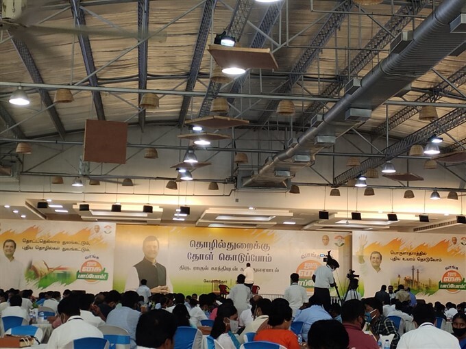 ಚಿತ್ರಗಳು: ತಮಿಳುನಾಡಿಗೆ ಕಾಂಗ್ರೆಸ್ ನಾಯಕ ರಾಹುಲ್ ಗಾಂಧಿ ಮೂರು ದಿನದ ಪ್ರವಾಸ 