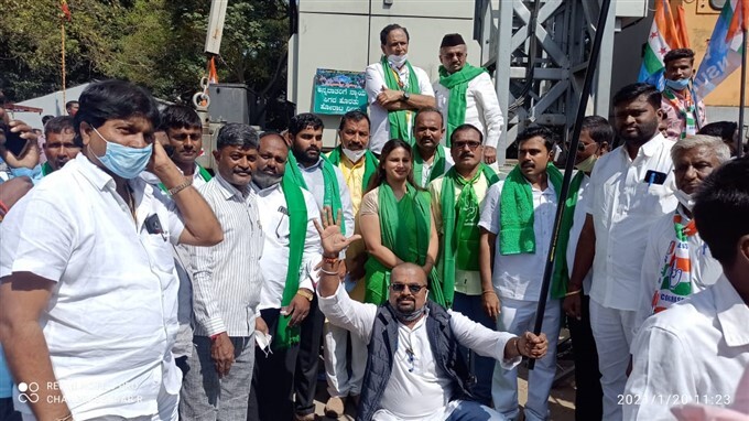 ಕೇಂದ್ರದ ಕೃಷಿ ಕಾಯ್ದೆಗಳ ವಿರುದ್ಧ ಕಾಂಗ್ರೆಸ್ ನಿಂದ ಬೆಂಗಳೂರಿನಲ್ಲಿ ರಾಜಭವನ ಚಲೋ ಪ್ರತಿಭಟನೆ 