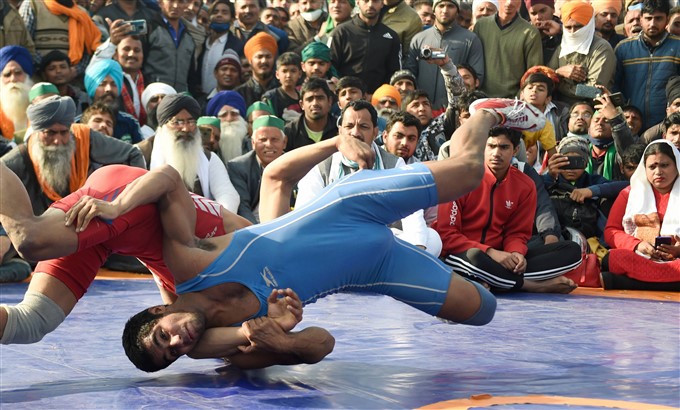 Farmers Protest Against Central Government Over Farm Laws In Delhi, 11/01/2021