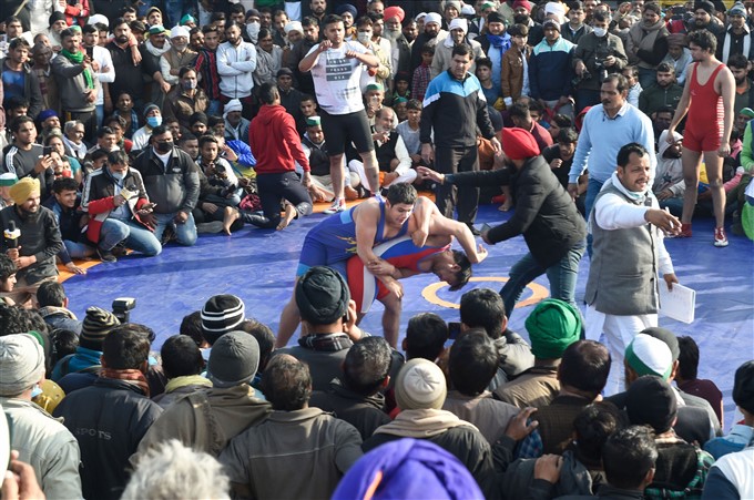 Farmers Protest Against Central Government Over Farm Laws In Delhi, 11/01/2021