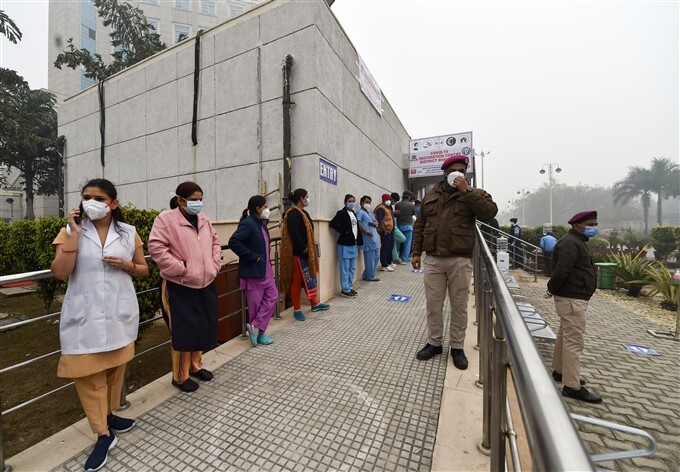First Round Of COVID Vaccination Drive Across India