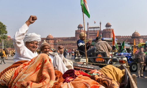 Kisan Gantantra Parade'In protest against Centre's Farm Reform Laws