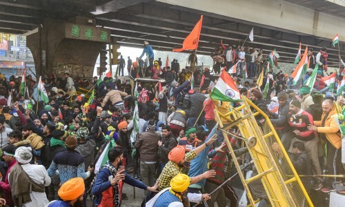 Kisan Gantantra Parade'In protest against Centre's Farm Reform Laws
