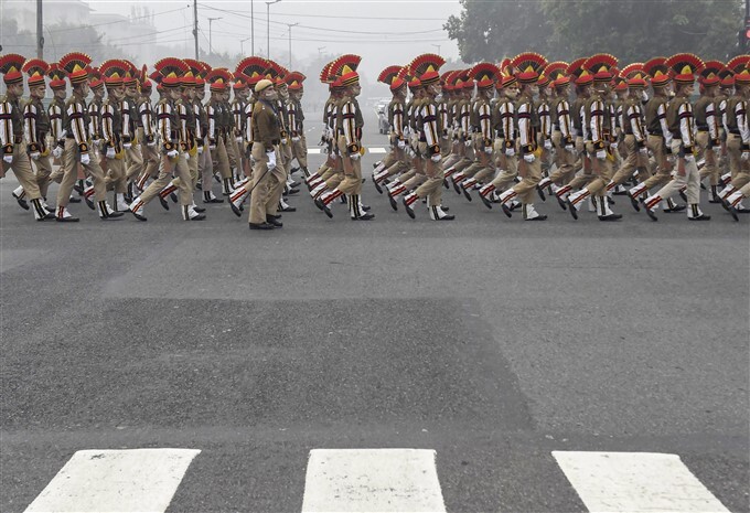 ಚಿತ್ರಗಳು: ದೆಹಲಿಯಲ್ಲಿ ಗಣರಾಜ್ಯೋತ್ಸವ ಪರೇಡ್ ಪೂರ್ವಾಭ್ಯಾಸ 