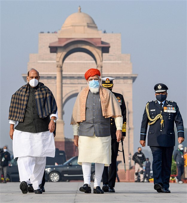 72ನೇ ಗಣರಾಜ್ಯೋತ್ಸವ ಆಚರಣೆಯ ವೈಭವಪೂರ್ಣ ಚಿತ್ರಗಳು 