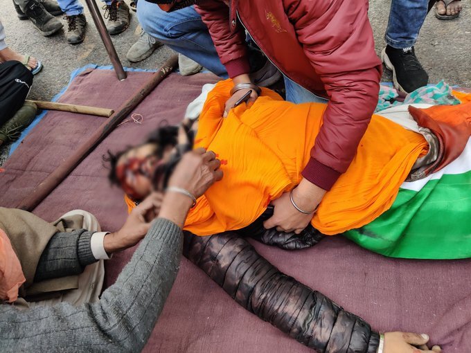 Voilence Breaks Out At Kisan Gantantra Parade During  Protest Against Centre's Farm Reform Laws