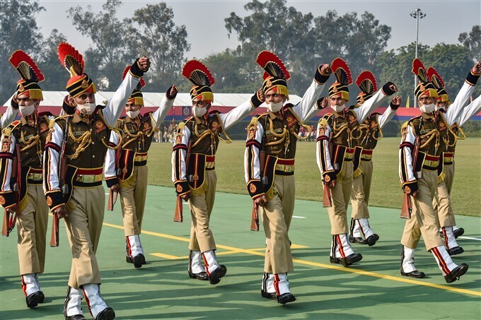 ഡല്‍ഹി പോലീസ് 74ാമത് റെയ്‌സിങ് ഡേ പരേഡ്, ചിത്രങ്ങള്‍
