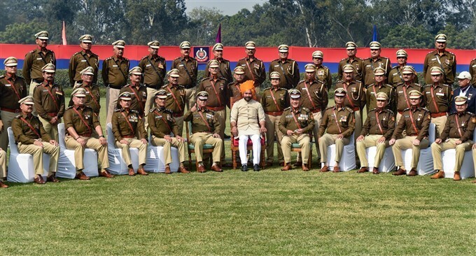 ഡല്‍ഹി പോലീസ് 74ാമത് റെയ്‌സിങ് ഡേ പരേഡ്, ചിത്രങ്ങള്‍