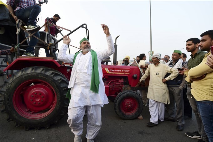 കര്‍ഷക പ്രക്ഷോഭം, ഇന്നത്തെ ചിത്രങ്ങള്‍