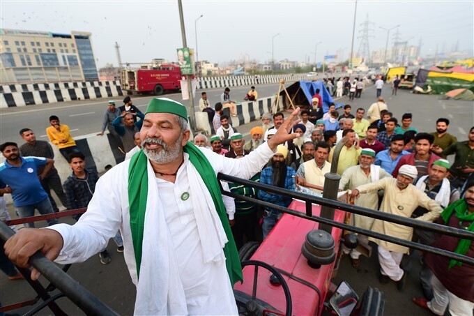 കര്‍ഷക പ്രക്ഷോഭം, ഇന്നത്തെ ചിത്രങ്ങള്‍