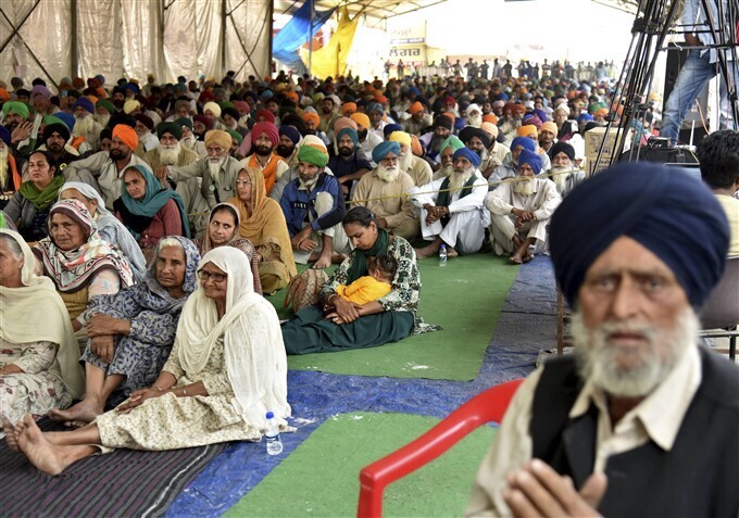 കര്‍ഷക പ്രക്ഷോഭം, ഇന്നത്തെ ചിത്രങ്ങള്‍