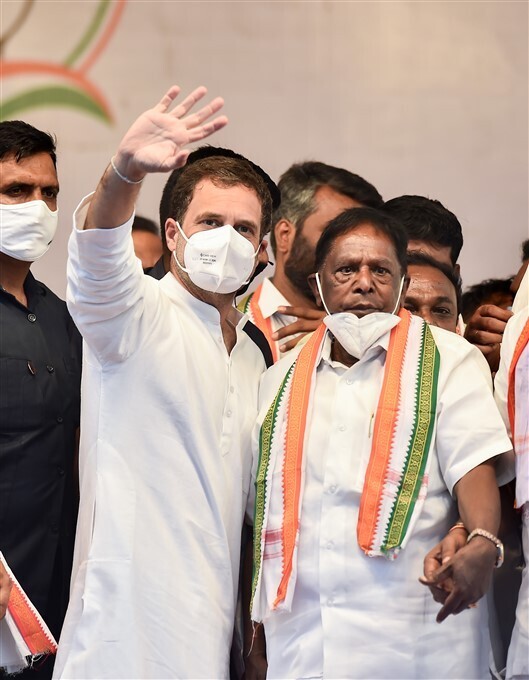 രാഹുല്‍ഗാന്ധിയുടെ പുതുച്ചേരി സന്ദര്‍ശനം, ചിത്രങ്ങള്‍