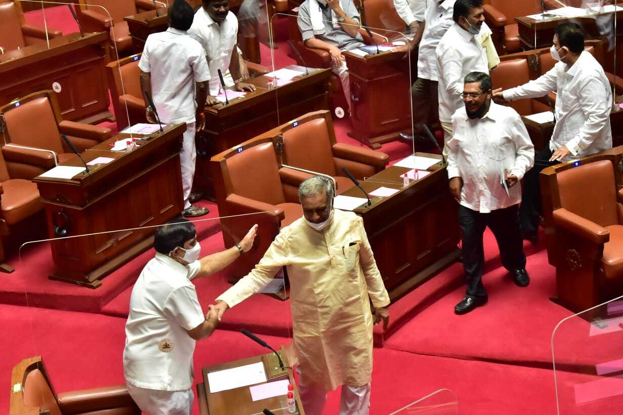 Basavaraj Horatti Elected As Karnataka Legislative Council Chairman