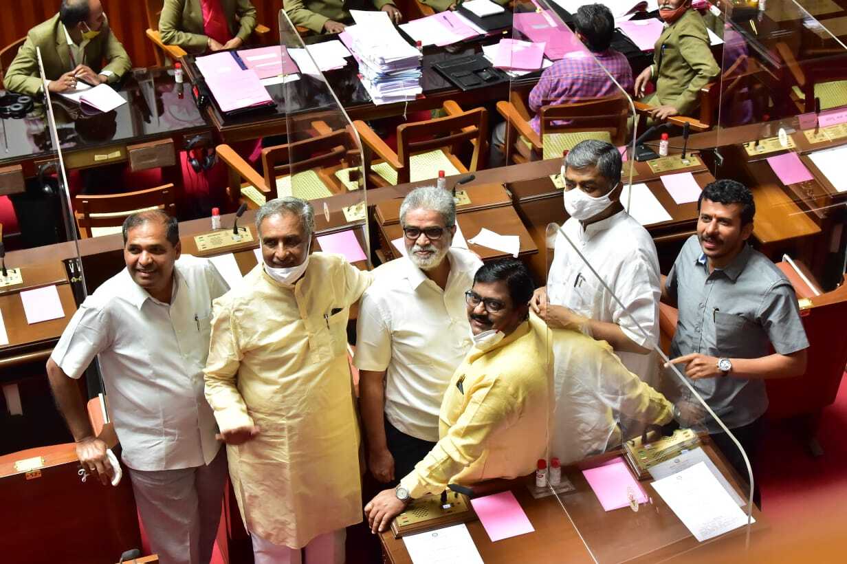 Basavaraj Horatti Elected As Karnataka Legislative Council Chairman