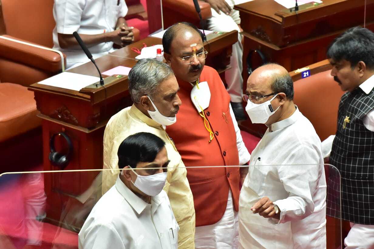 Basavaraj Horatti Elected As Karnataka Legislative Council Chairman