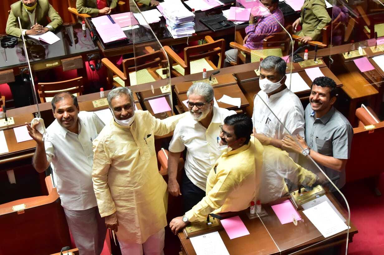 Basavaraj Horatti Elected As Karnataka Legislative Council Chairman