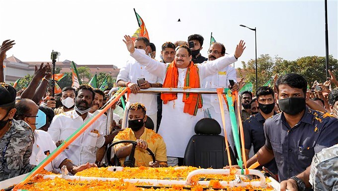 BJP President J.P. Nadda 2 day Visit to Kerala