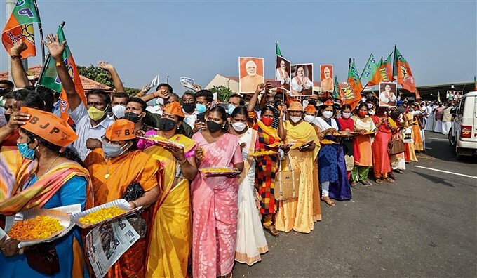 BJP President J.P. Nadda 2 day Visit to Kerala