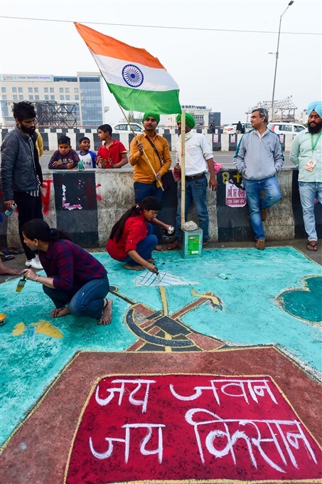 Farmers Protest Against Central Government Over Farm Laws, 15/02/2021
