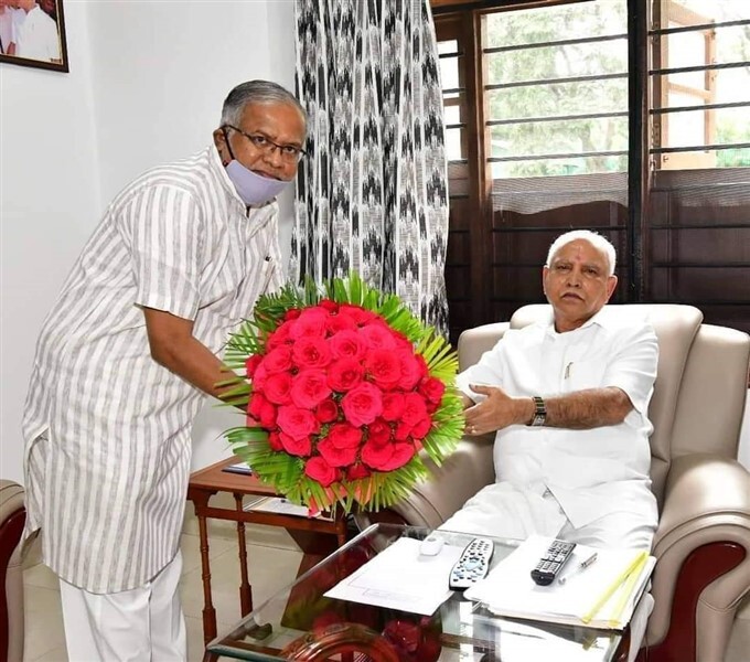 Karnataka Chief Minister BS Yediyurappa Celebrating 79th Birthday
