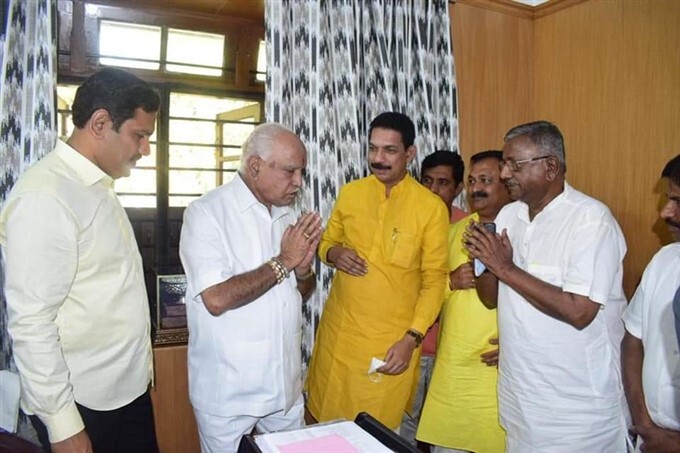 Karnataka Chief Minister BS Yediyurappa Celebrating 79th Birthday