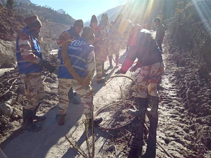 Uttarakhand glacier: Restoration works Begins in Chamoli
