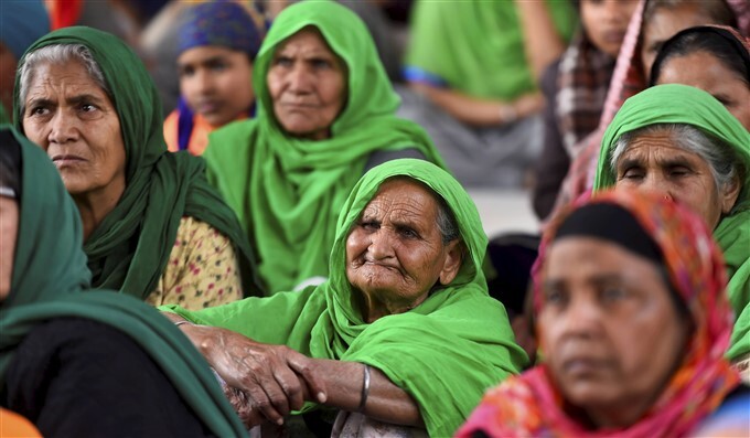 Farmers Protest Against Central Govt Over Farm Laws In Delhi, 02/02/2021