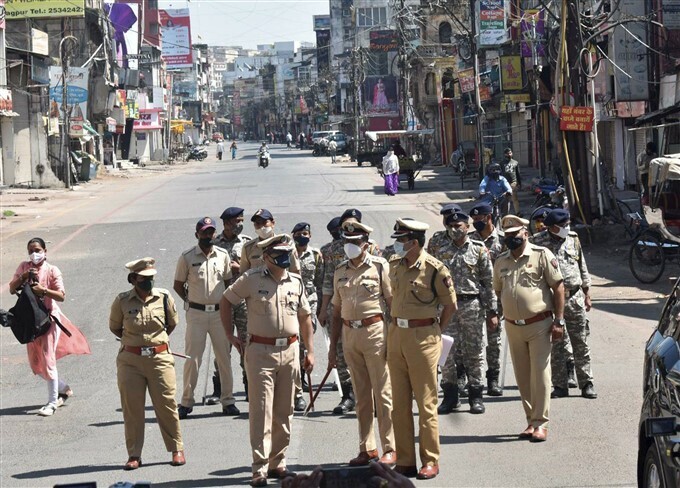 ലോക്ക്ഡൗണില്‍ നിശ്ചലമായി നാഗ്പൂർ- ചിത്രങ്ങള്‍ കാണാം