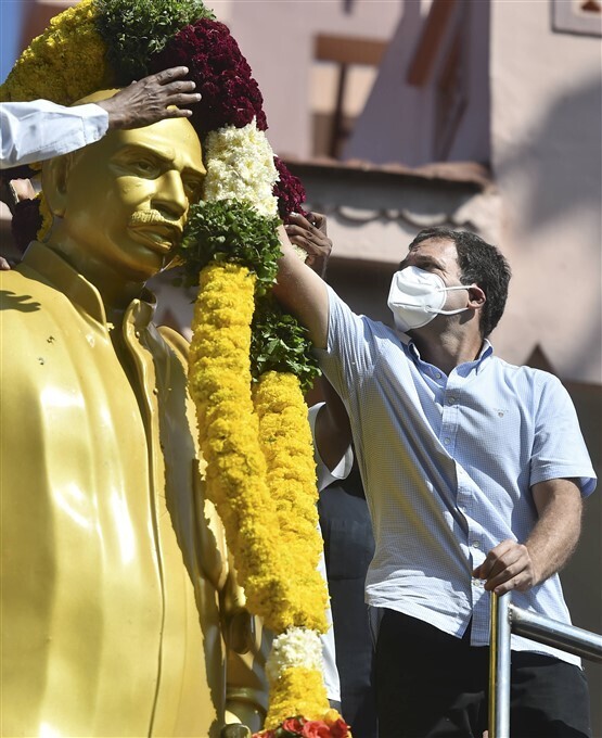 ജനമധ്യത്തില്‍ രാഹുല്‍ ഗാന്ധി: തമിഴ്‌നാട്ടിലെ തിരഞ്ഞെടുപ്പ് പ്രചാരണ ചിത്രങ്ങള്‍